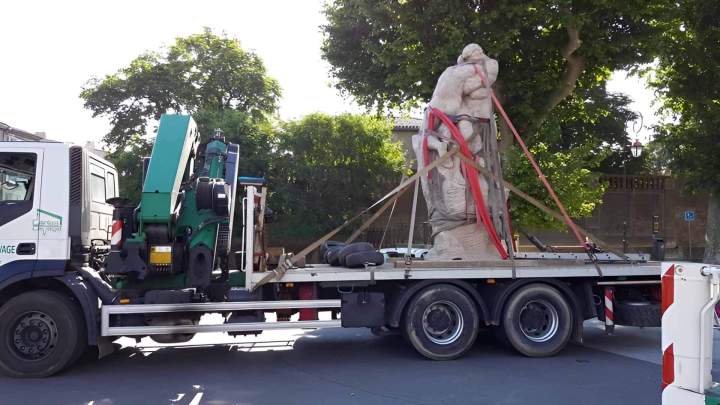 Transport de monument Béziers